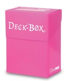Krabička na karty UltraPRO - Solid Deck Box – ružová (BRIGHT PINK)