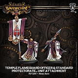 WM Protectorate - Temple Flameguard Officer & Standard