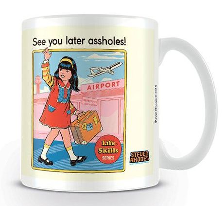 Šálka Steven Rhodes Mug See You Later