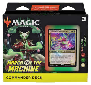 Magic the Gathering TCG:  March of the Machine - Commander: Call for Backup