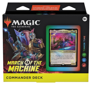 Magic the Gathering TCG:  March of the Machine - Commander: Tinker Time