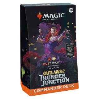 Magic the Gathering TCG: Outlaws of Thunder Junction - COMMANDER Most Wanted