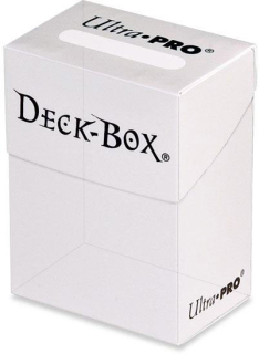 Krabička na karty UltraPRO Solid Deck Box – clear/priesvitná