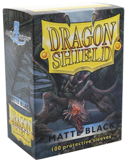 Obal Dragon Shield 100ks MATTE – čierny