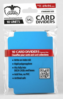 Deck Dividers Ultimate Guard (10) - Blue - rozdeľovače kariet