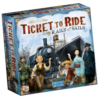 Ticket to Ride EN - Rails & Sails - spoločenská hra