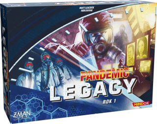 Pandemic Legacy CZ Rok 1 (modrá krabica) - spoločenská hra