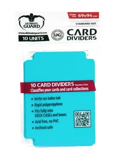 Deck Dividers Ultimate Guard (10) - Aquamarine - rozdeľovače kariet