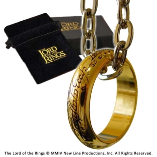 Prsteň LOTR Ring The One Ring (Gold Plated)