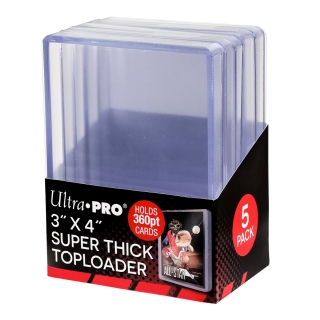 Obal UltraPRO TOPLOADER Super Thick 360PT 5ks