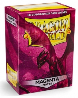 Obal Dragon Shield 100ks MATTE - magenta