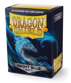 Obal Dragon Shield 100ks MATTE - Night Blue