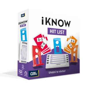 iKNOW SK Hit List - spoločenská hra