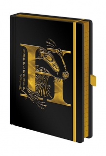 Zápisník - Harry Potter Premium Notebook A5 Hufflepuff Foil