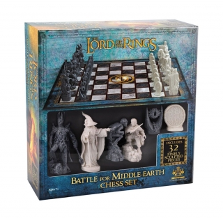Šachy - Lord of the Rings Chess Set Battle for Middle Earth