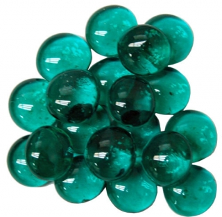 Kamienky Glass Stones (40/4“ tube) - Teal