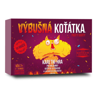 Výbušná koťátka: Párty karty - kartová hra