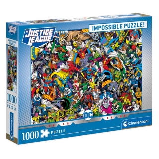 Puzzle - DC Comics Impossible Jigsaw Puzzle Justice League (1000 pieces)