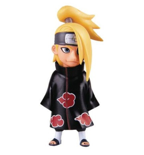 Naruto Shippuden Mininja Mini Figure Deidara Series 2 Exclusive 8 cm