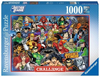 Puzzle - DC Comics Challenge Jigsaw Puzzle Justice League (1000)