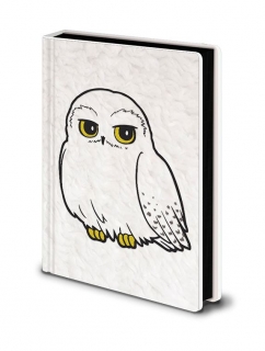 Zápisník - Harry Potter Notebook A5 Hedwig Fluffy