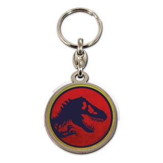 Kľúčenka Jurassic Park Metal Keychain Logo 7 cm