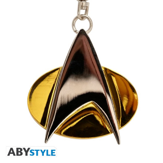 Kľúčenka Star Trek 3D Metal Keychain - Communicator Badge