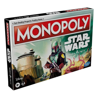 Star Wars Board Game Monopoly Boba Fett Edition EN - spoločenská hra