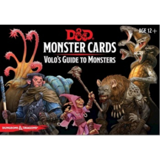 Dungeons & Dragons: Monster Cards - Volo`s Guide To Monsters (81 Cards)
