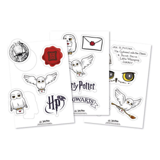 Nálepky Harry Potter Sticker Sheets Hedwig