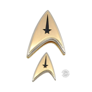 Odznak Star Trek Discovery Enterprise Badge & Pin Set Command