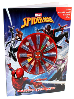 Spider-Man - Maľovanky s voskovkami