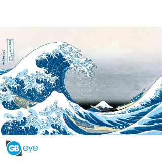 Plagát Hokusai - Great Wave 61 x 91 cm