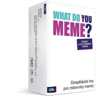 What do you meme - Česká a slovenská verze - spoločenská hra