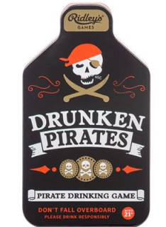 Drunken Pirates Drinking Game EN - spoločenská hra