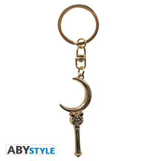 Kľúčenka Sailor Moon 3D Metal Keychain - Moon Stick