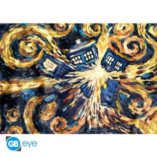 Plagát Doctor Who - Exploding Tardis 61 x 91 cm