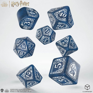 Kocka Set (7) - Harry Potter Dice Set Ravenclaw Modern Dice Set - Blue