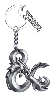 Kľúčenka - Dungeons & Dragons Keychain 3D Logo
