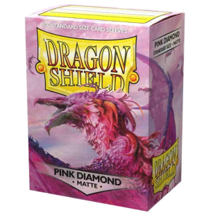 Obal Dragon Shield 100ks MATTE - PINK DIAMOND