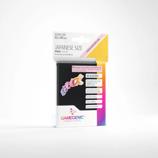 Obal Gamegenic 60ks PRIME Sleeves Japanese Size - BLACK