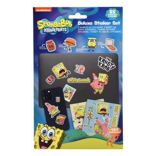 Nálepky SpongeBob SquarePants Deluxe Sticker Set Various