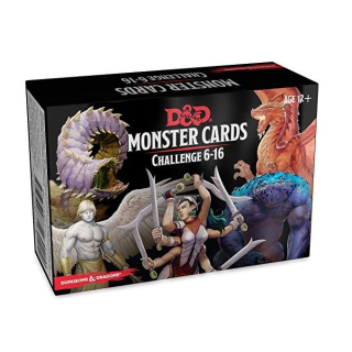 Dungeons & Dragons: Monster Card Deck Levels 6-16 (74)