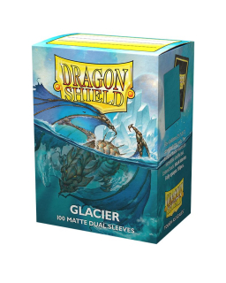 Obal Dragon Shield 100ks DUAL MATTE - Glacier