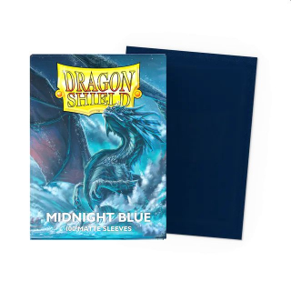 Obal Dragon Shield 100ks MATTE – MIDNIGHT BLUE
