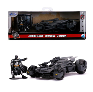 Batmobile & Batman Figure Justice League, 1/32