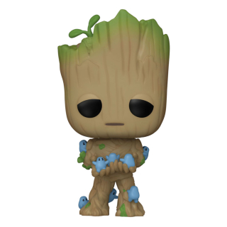 Funko POP: I am Groot - Groot with Grunds 10 cm