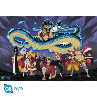 Plagát One Piece Poster - The Crew versus Kaido 61 x 91 cm
