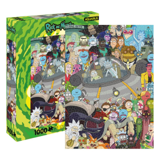 Puzzle - Rick and Morty Jigsaw Puzzle Group (1000)