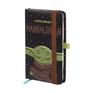 Zápisník Star Wars: The Mandalorian Premium Notebook A6 Grogu